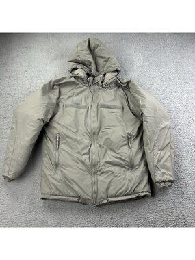 US Military Extreme Cold Weather Parka Small Reg Gray Gen III ECWGS Primaloft
